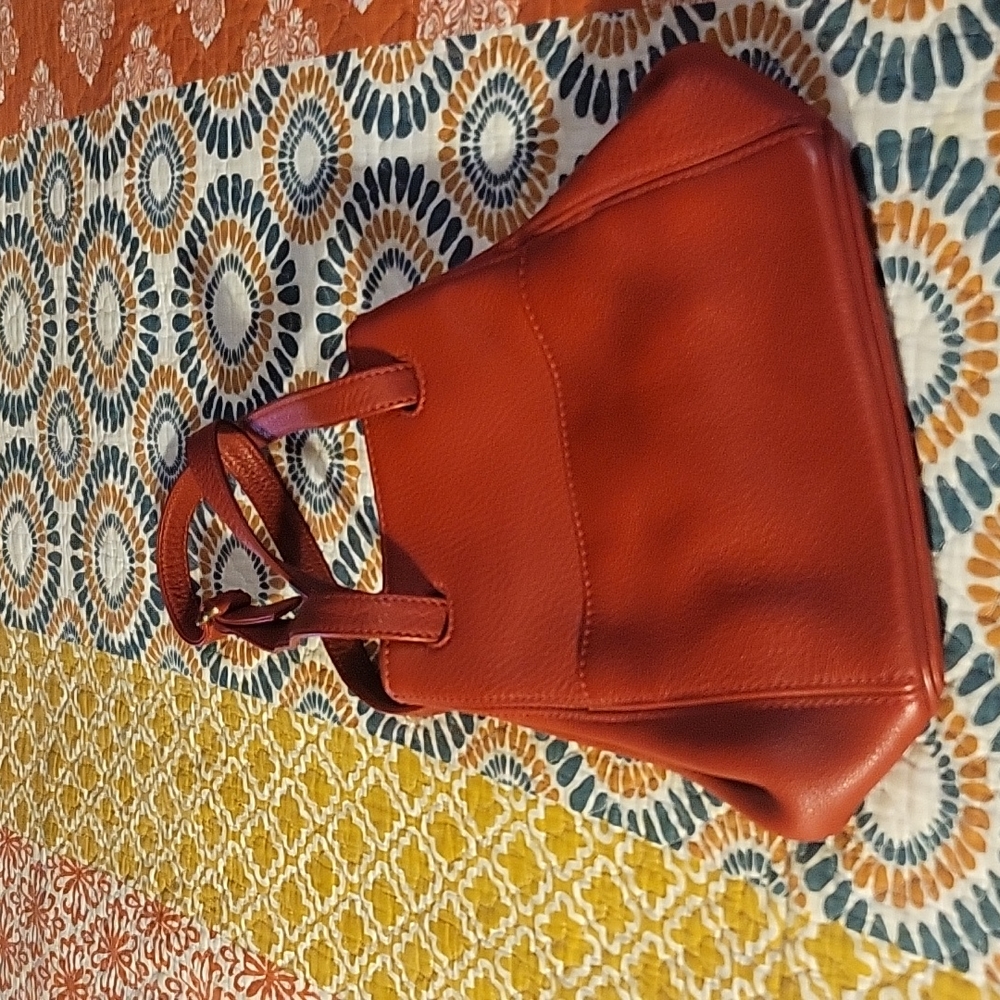 Vintage Coach Sonoma Red Leather Shoulder Bag NEW CONDITION